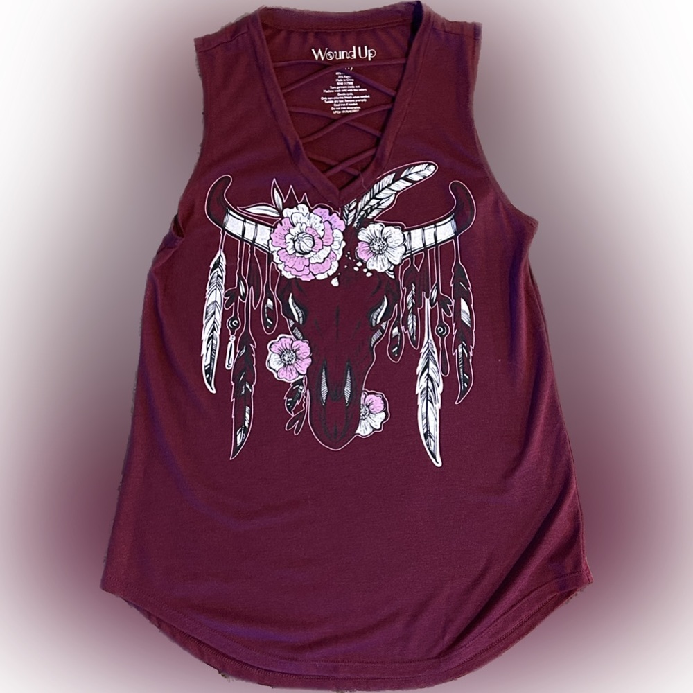 Juniors Western Tank (NWOT)